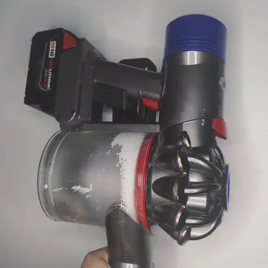 Wall Mount Holder for Dyson Battery Adapter (Compatible with V6/V7/V8/V10)